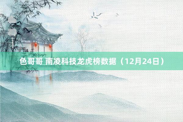 色哥哥 南凌科技龙虎榜数据（12月24日）